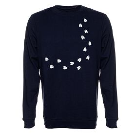 Bawełniana bluza Woolville ciemnoniebieska