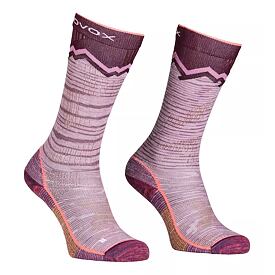 Damskie podkolanówki Merino Ortovox Tour Long Socks mountain rose