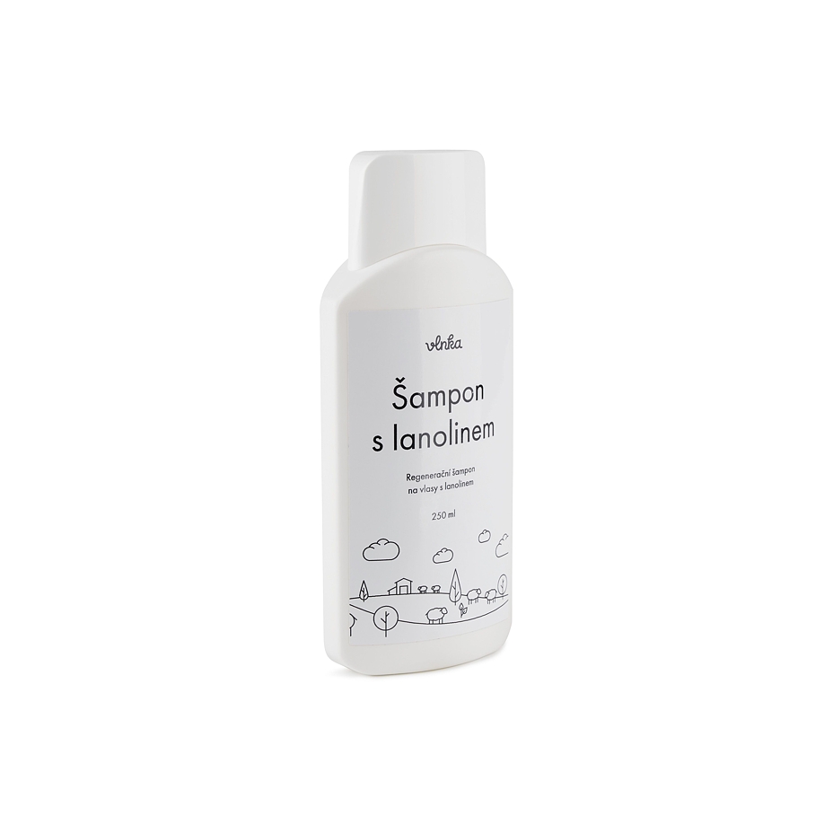 Szampon do włosów z lanoliną 250 ml