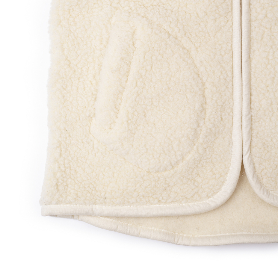 Wełniana bluza Merino 2w1, naturalna