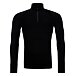 Męska koszulka Merino 230 Competition Zip Neck Ortovox Black Raven